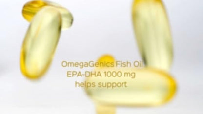 Metagenics OmegaGenics Omega-3 Fish Oil 1000mg EPA DHA, 120 Softgels